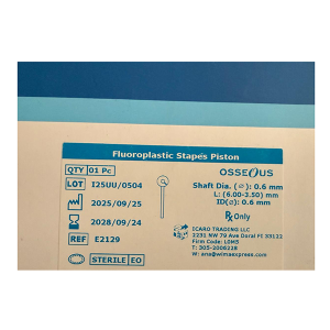 Prótesis Interna para Oído Fluoroplastic