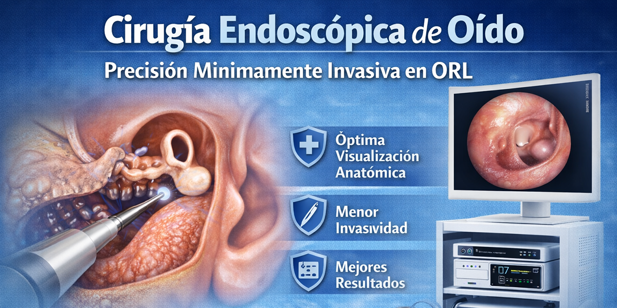 Cirugía Endoscópica de Oído