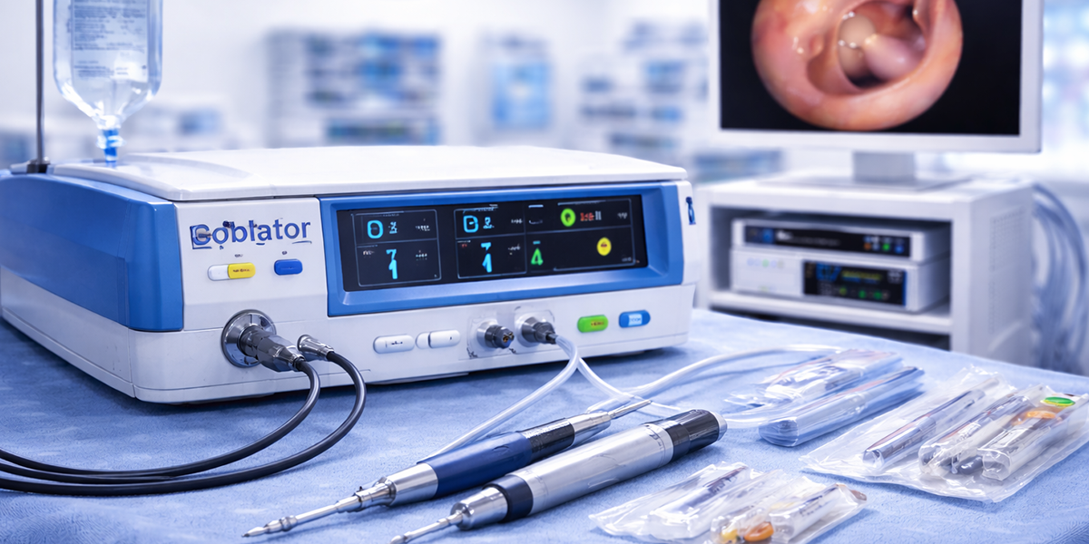 Conoce el uso de la consola Coblator en apnea del sueño y ronquido. Beneficios clínicos y renta de equipo ORL y consumibles con CrisMEd.