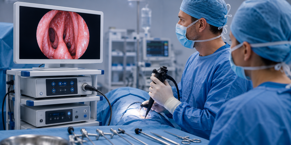 Conoce por qué la calidad de imagen es clave en endoscopía ORL